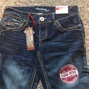 Amethyst Low-Rise Jeans